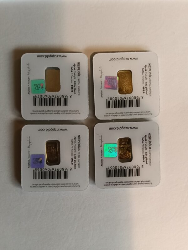 Set of 4, Miracle Gold Bars on massive discount - Image 2
