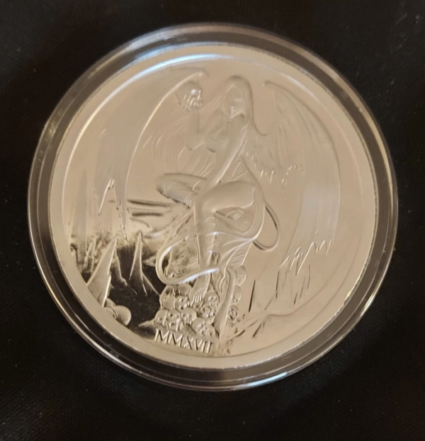 2017 Temptation of the Succubus Silver Proof Coin