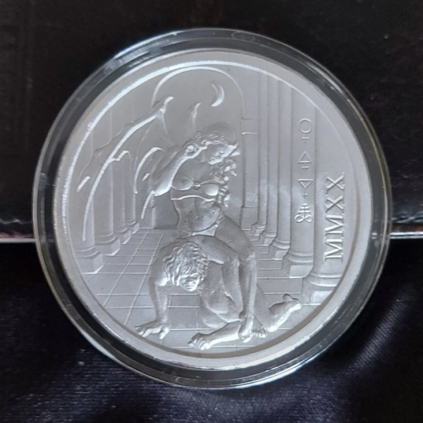 2017 Temptation of the Succubus Silver Proof Coin