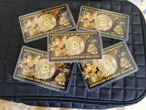 1/4 grain Bitcoin Nevada Gold Nuggets